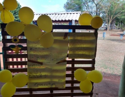 Foto - Setembro Amarelo 2021 - Pederneiras