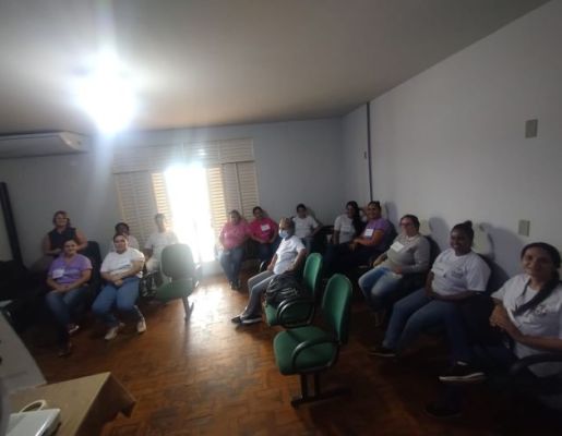 Foto - Capacitação Serviço de Limpeza