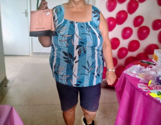 Foto - CAIC OUTUBRO ROSA