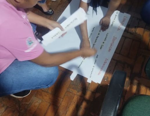 Foto - Capacitação Serviço de Limpeza