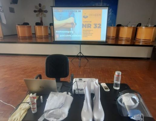 Foto - Treinamento Equipamento de Proteção Individual (EPI) - Pederneiras