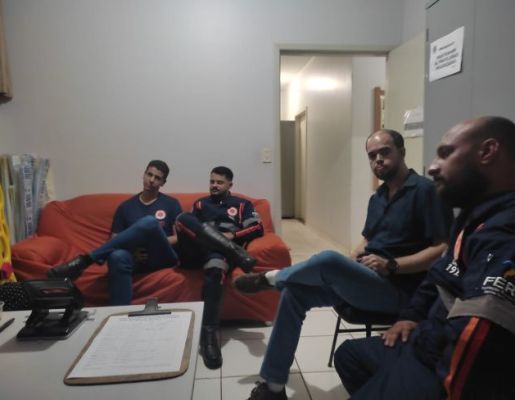 Foto - Treinamento SAMU - Pederneiras