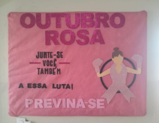 Foto - CAIC OUTUBRO ROSA