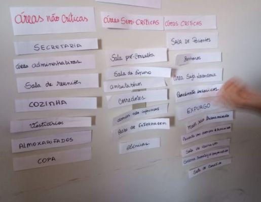 Foto - Treinamento Limpeza de Unidades de Saúde - Pederneiras