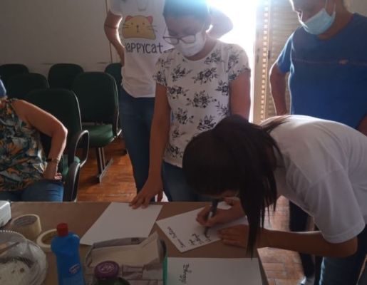 Foto - Treinamento Limpeza de Unidades de Saúde - Pederneiras