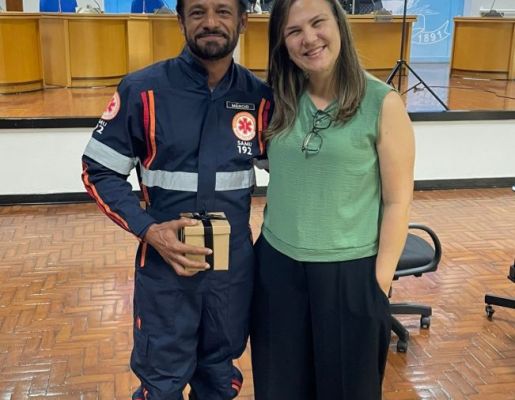 Foto - 2025. AGO.Treinamento primeiros socorros aos Agentes de endemias